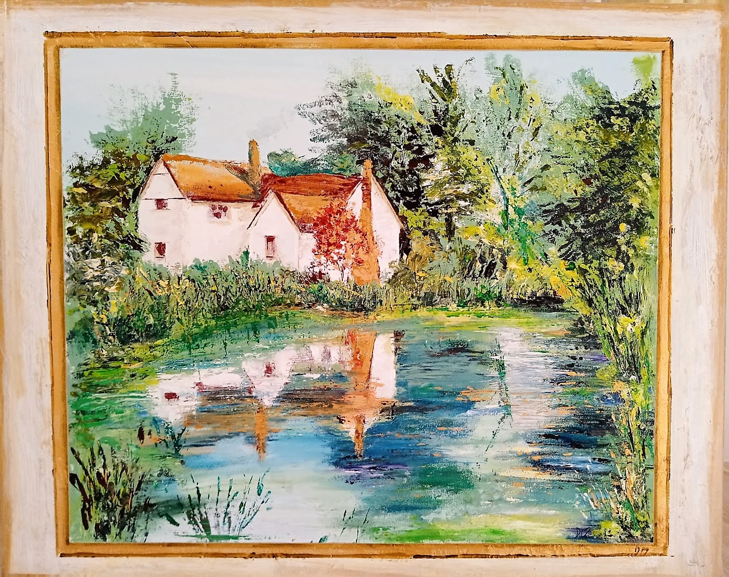 Willy Lott's Cottage acrylic on canvas